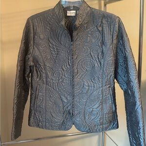 Chico's Gray Textured Women's Blazer